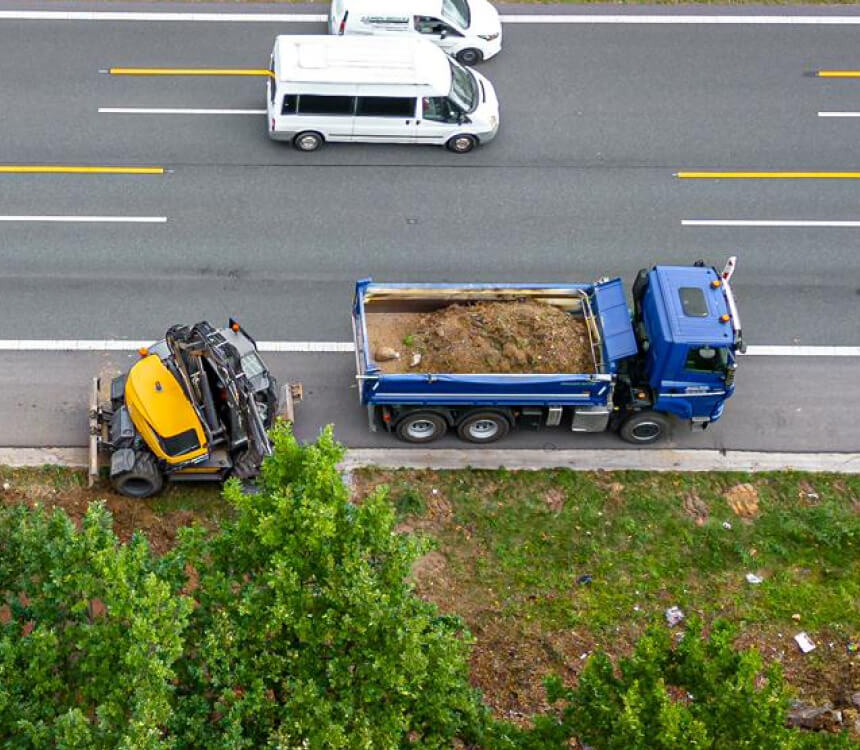 Porovnání s traktorbagrem